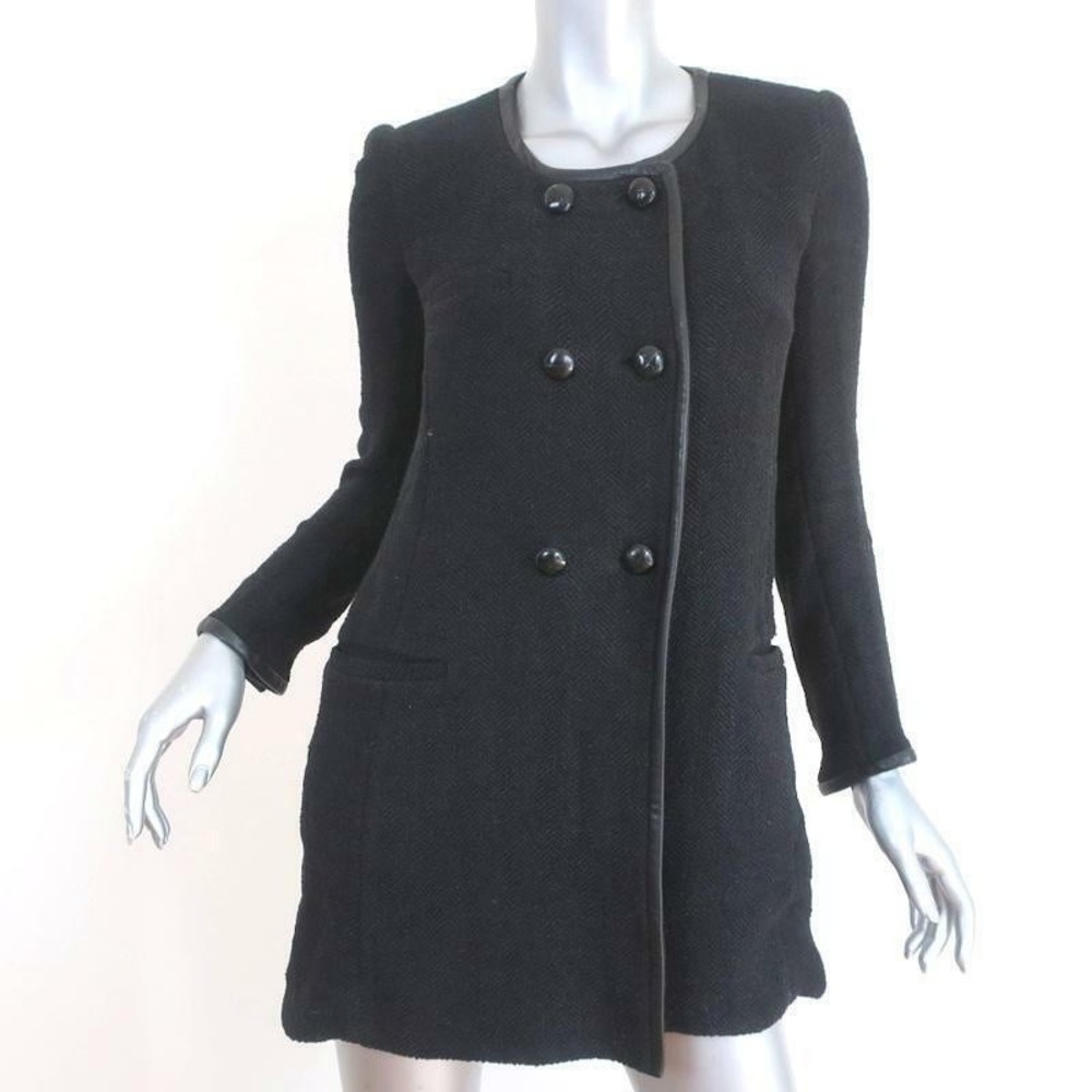 Isabel Marant Black Double-Breasted Blazer